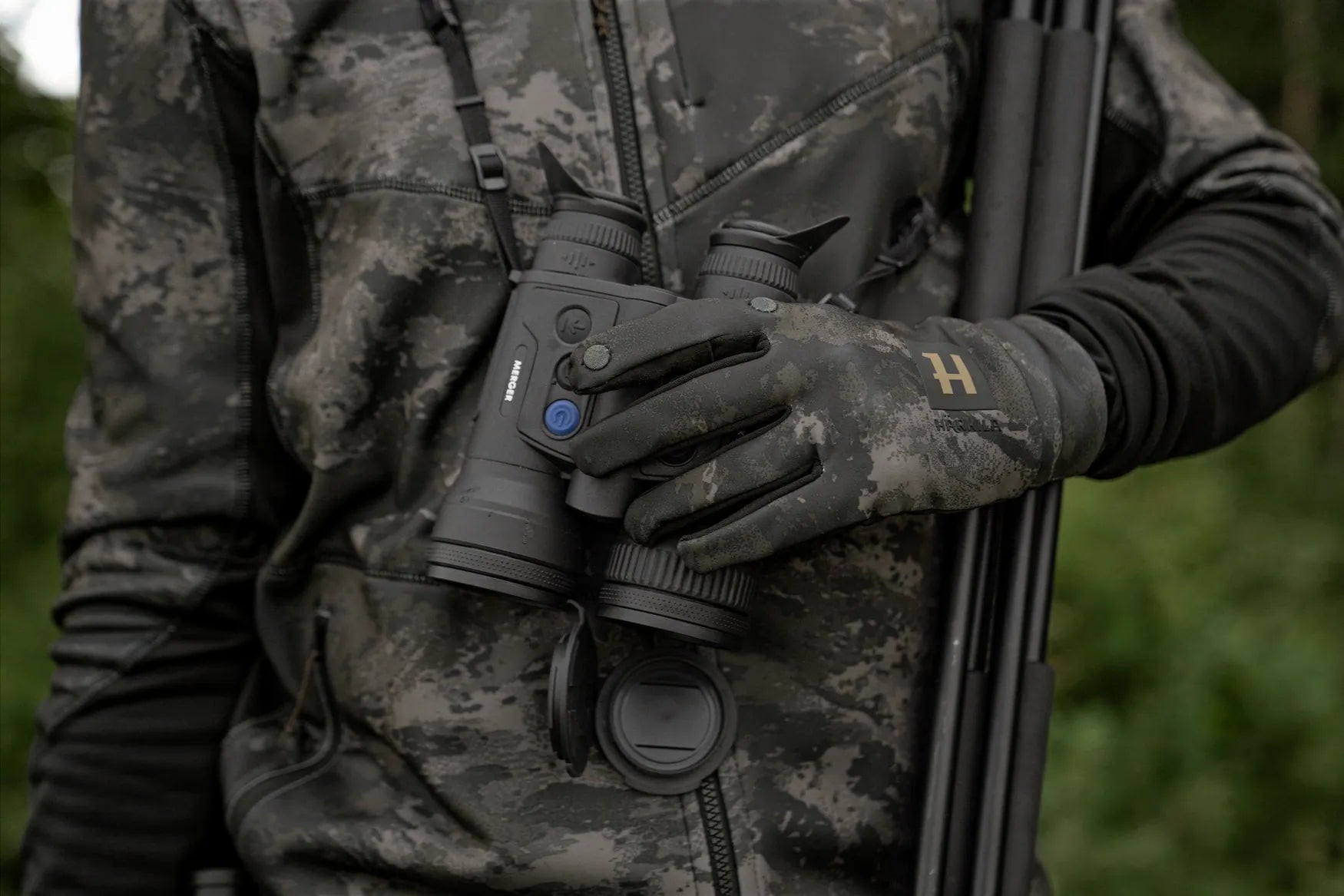 Harkila gants noctyx camo fleece